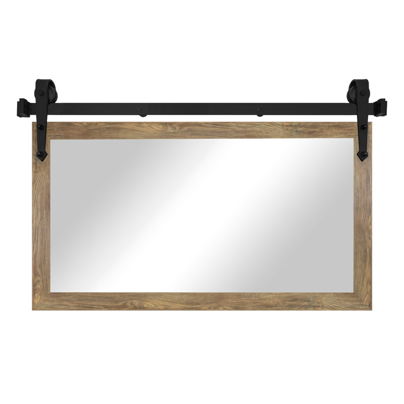 Conner Rea Mirror, Brown, 18" x 33"