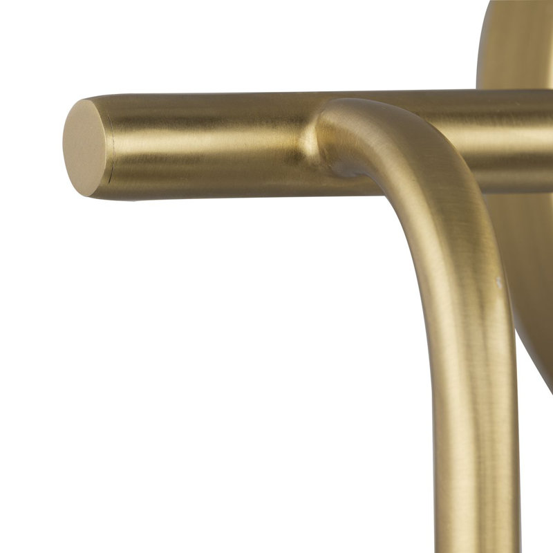 Lexie Dimmable Vanity Light, 2, Brushed Gold