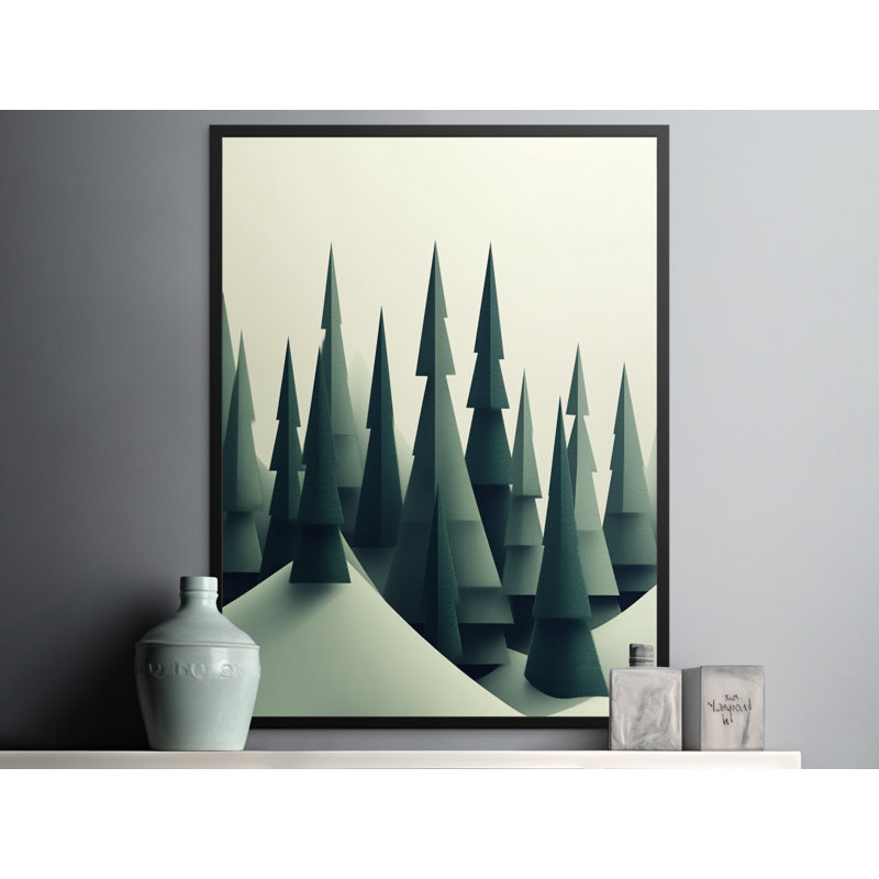 Wiebe 1 Piece Floater Frame Wall Art, 12x16