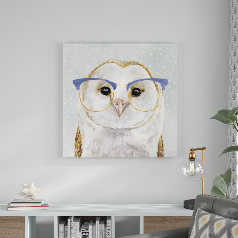 Four-eyed Forester II by Victoria Borges - Wrapped Canvas Painting, 91cm H x 91cm W