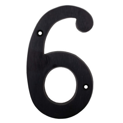 4'' H Metal House Number