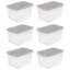Bac de rangement en plastique Sterilite-96914170-105076408