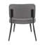 Chaise d'appoint et repose-pieds en polyester l 23,25 po Mecedes-1627351085