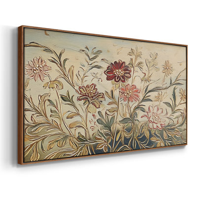 Botanical Series-CCCIII- Framed Gallery Wrapped Canvas -Ready to Hang