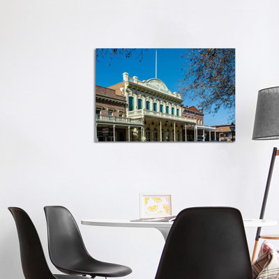 Old Sacramento Historic District I Sacramento California 1 Piece Wrapped Canvas Wall Art