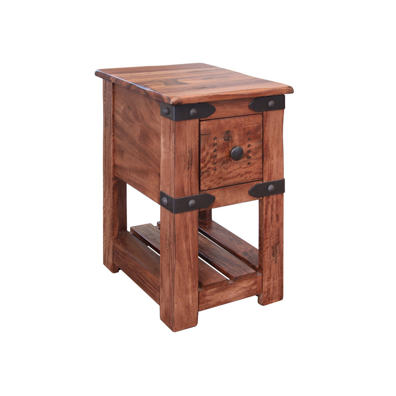 Table d'appoint Belcherry Chair avec 1 tiroir
