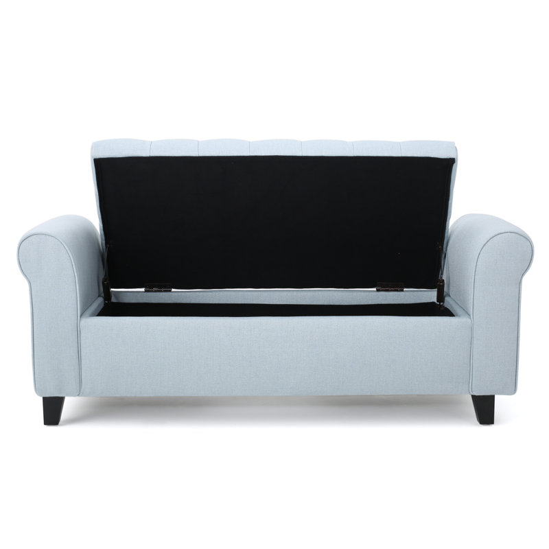  Banc de rangement Claxton 50 po Clubton, Ciel pâle