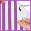 Purple Vertical Stripes Shower Curtains Extra Long-1728646199