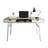 Compact Computer Desk With Multiple Storage