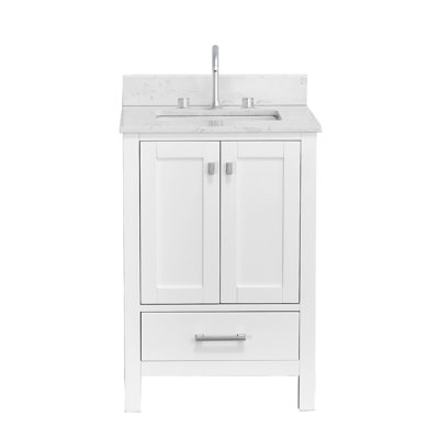 24-inch Bathroom Vanity With Engineered Stone Top