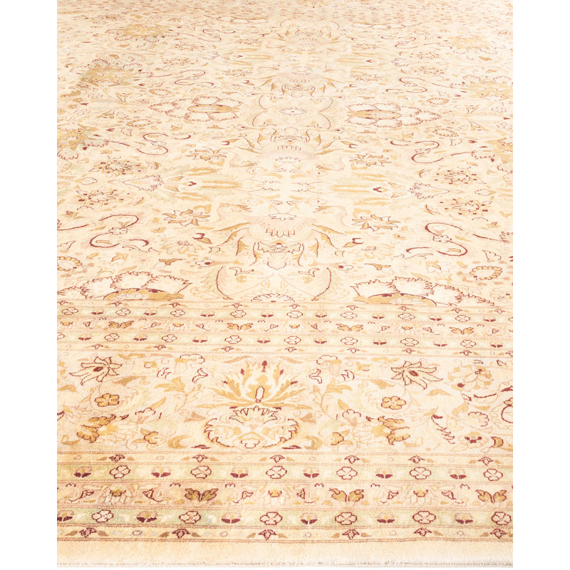 Classic One-of-a-Kind 12' 2" X 17' 9" Hand Knotted Area Rug