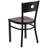 Merlina Circle Back Metal Restaurant Chair-508382823