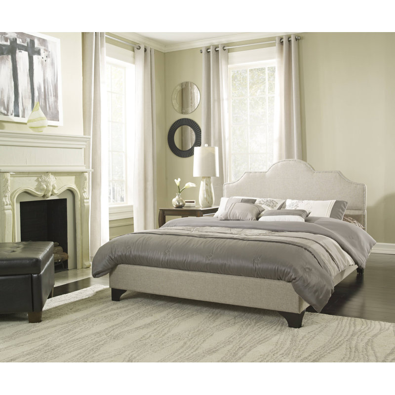 Upholstered Platform Bed, Full