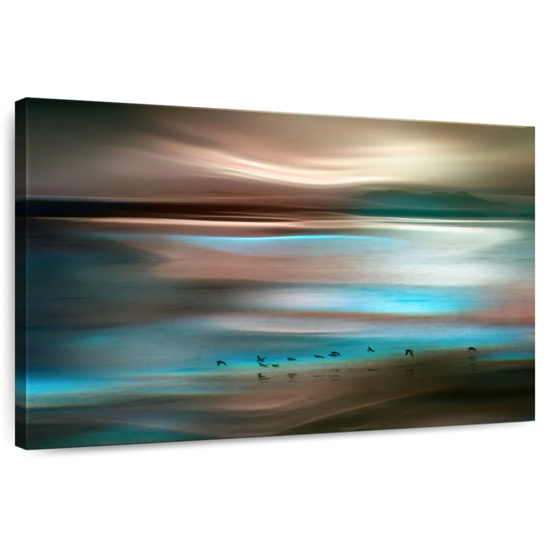 Migrations, 24" H x 36" W