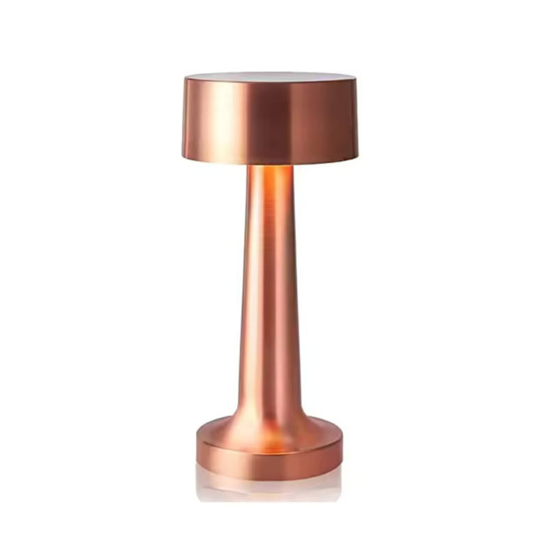 Chelsea Cordless Led Table Lamp, Rose Gold