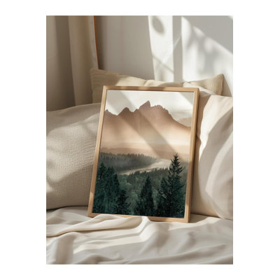 Peinture décorative encadrée