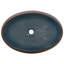 Alpen Home Yovchev 59mm L x 40mm W Brown Ceramic Oval Sink