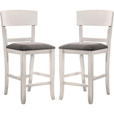 Ensemble de 2 chaises à hauteur de comptoir Contemporary