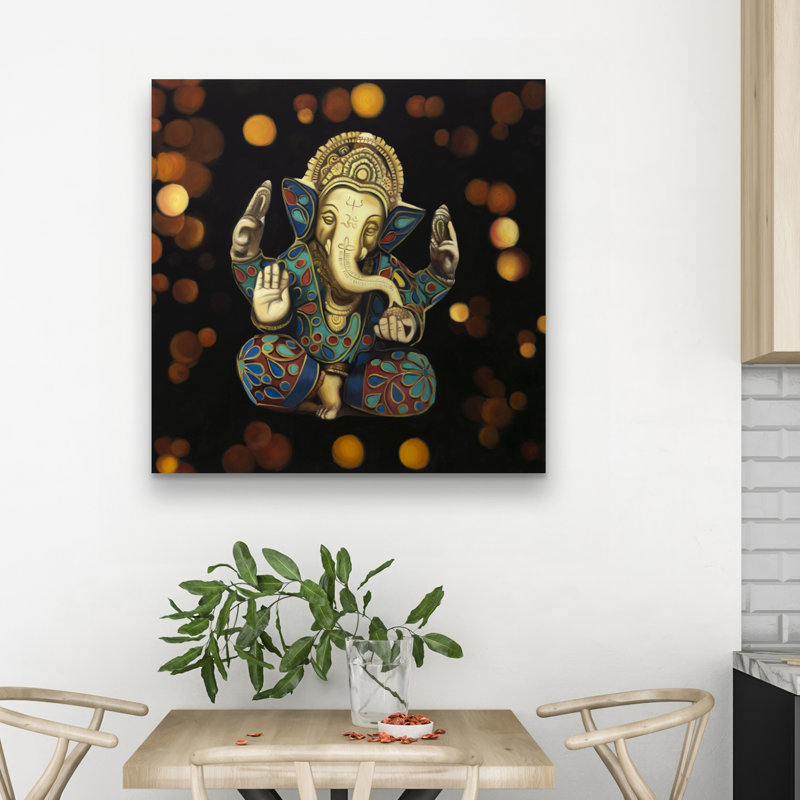 Ganesh - 32"x32" art on canvas