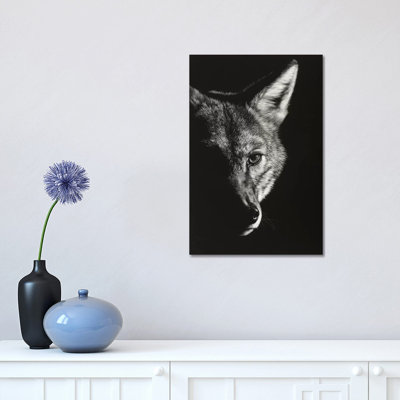 Black Glimpse VI by Julie T. Chapman - Wrapped Canvas Print