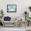 Joyeuse Pâques, printemps, carotte, jardin, flottant, art mural sur toile par ND Art-386263951-386263949