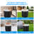 165-Gallon Capacity Foldable Ice Bath Tub