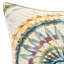 Mesta 20" Fabric Multi-Color Throw Pillow