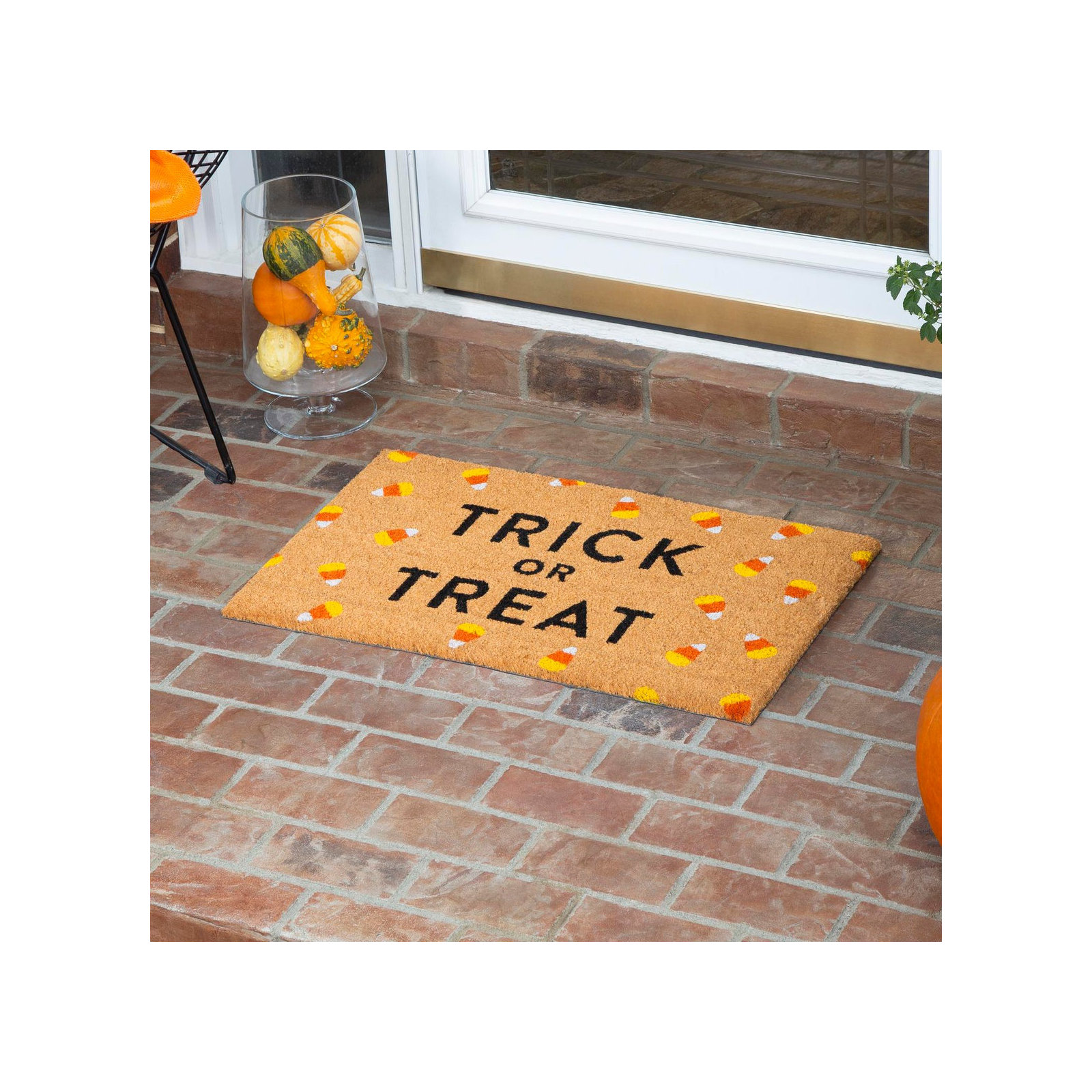 Non-Slip Halloween Outdoor Doormat, Rectangle 1'6" x 2'6"