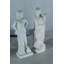 Ensemble classique de statues en marbre 8 "x 3" x H 12 "NIFao
