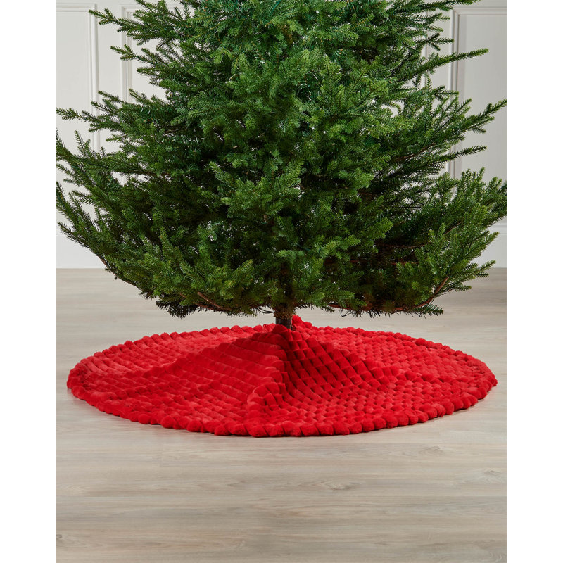 Faux Fur Tree Skirt