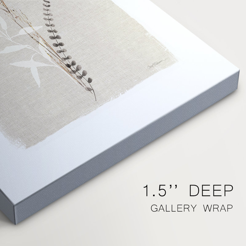 Dried Foliage I -Gallery Wrapped Cavas, 48" H x 32" W