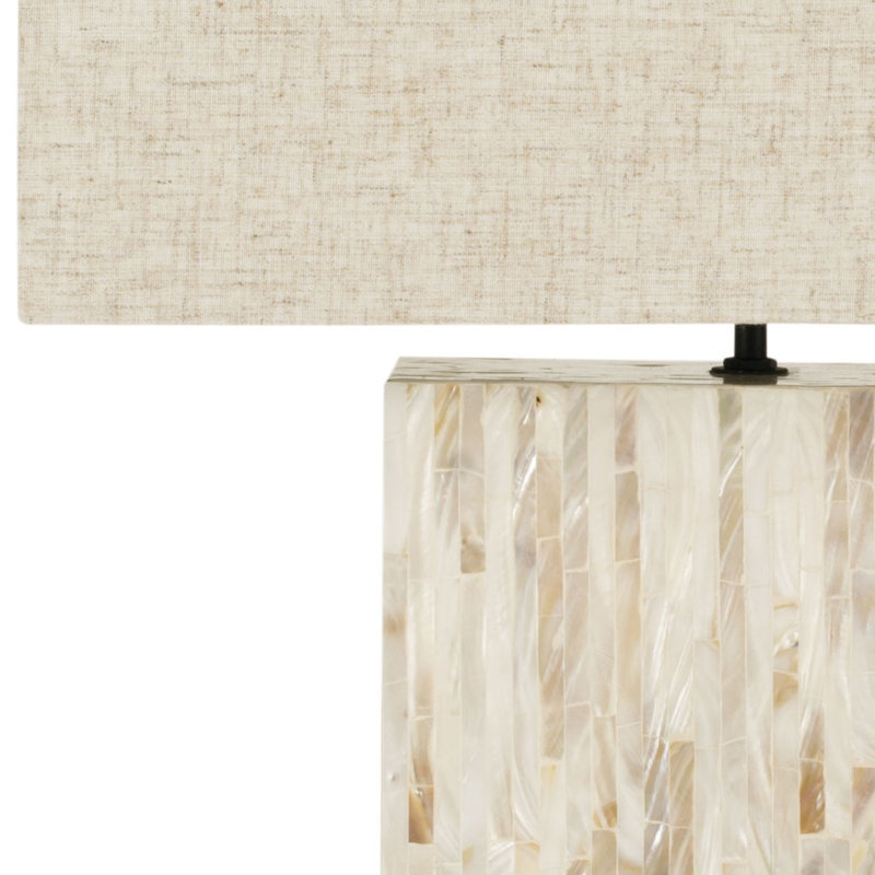 Wood Lamp, Linen