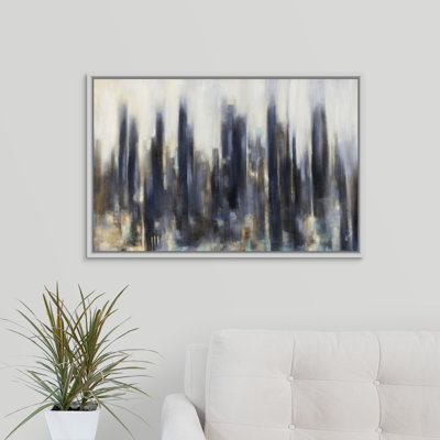 « ascendant hauters », peinture sur toile
