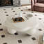 Table basse 35 "en forme de nuage crème