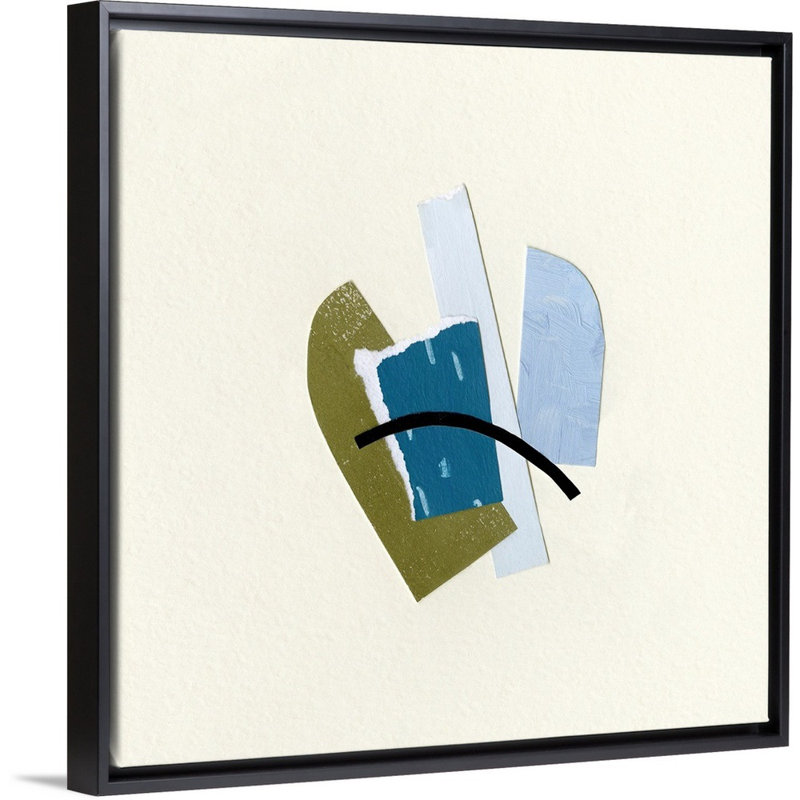 Bits & P pièces IV par Emma Caroline - reproduction de photo, H 22 po x l 22 po x P 1,75 po, Cadre noir