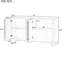 Buffet en taupe avec rangement polyvalent et apparence attrayante pour une surface de vie accrue-734163955