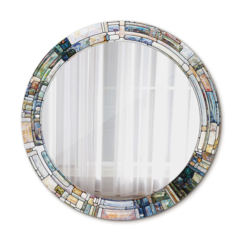 Huldar Glass Flat Wall Mirror