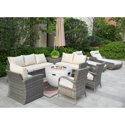 330 - Person Patio Conversation Set with Cushions