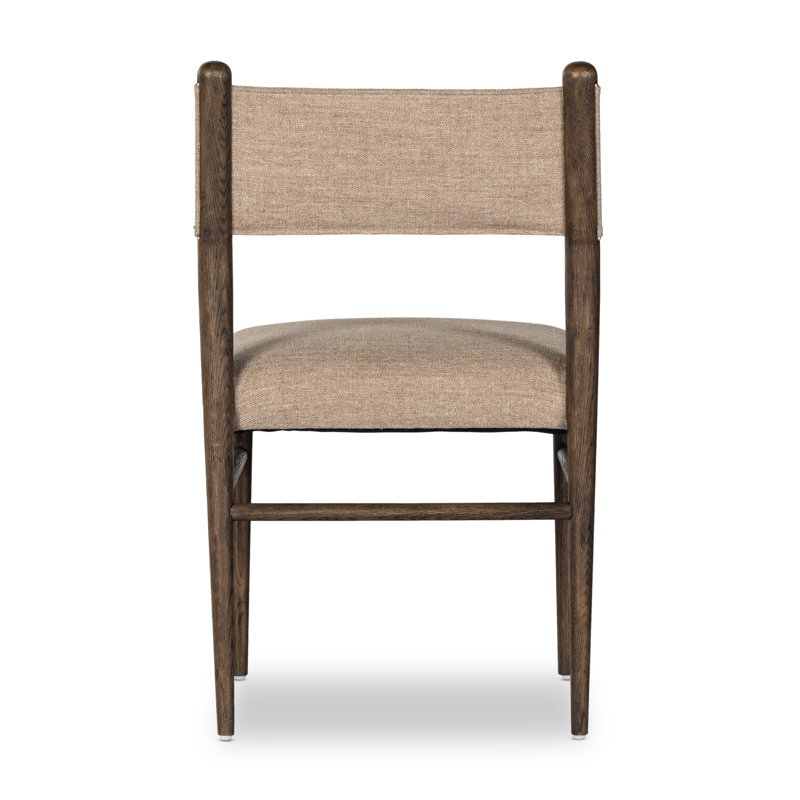Morena Upholstered Dining Chair, Alcala Fawn Polyester Blend