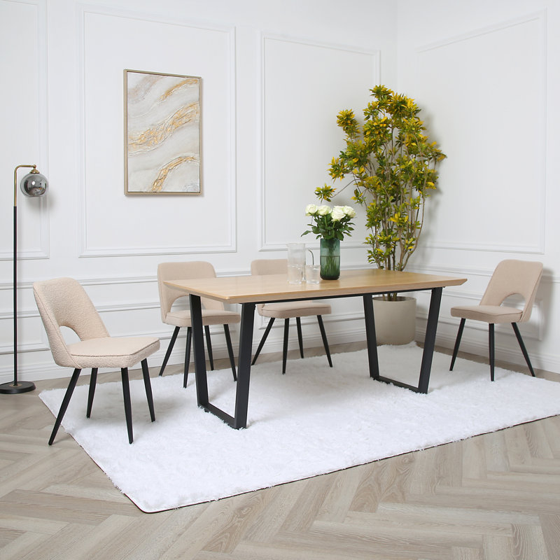 Asfand 4 - Person Dining Set