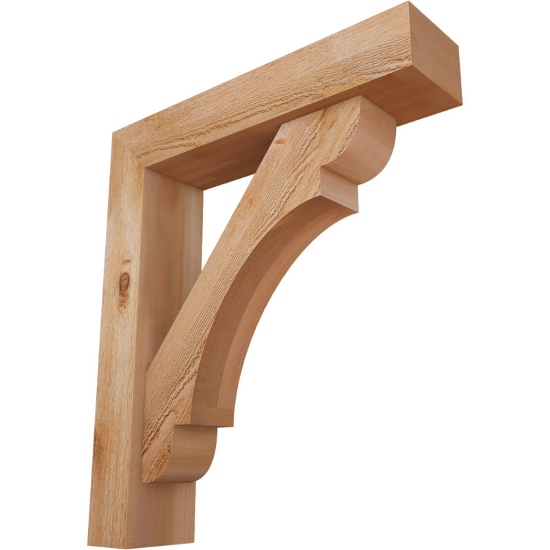 Support de bloc olympique avec entretoise décalée, 30 x 26, Cèdre rouge occidental de l 6 po (scié brut)