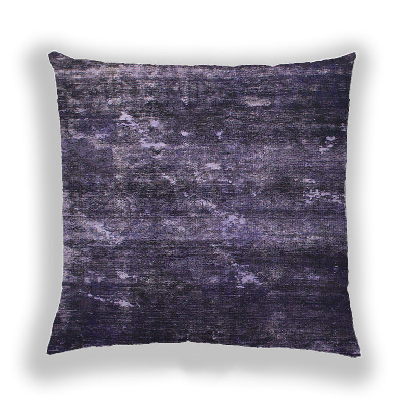 Coussin décoratif abstrait 1114, Microsuède