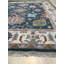 Blue Hand-Knotted Wool Floral Medallion Border Classic Traditional Modern Contemporary Carpet Rug-922008105