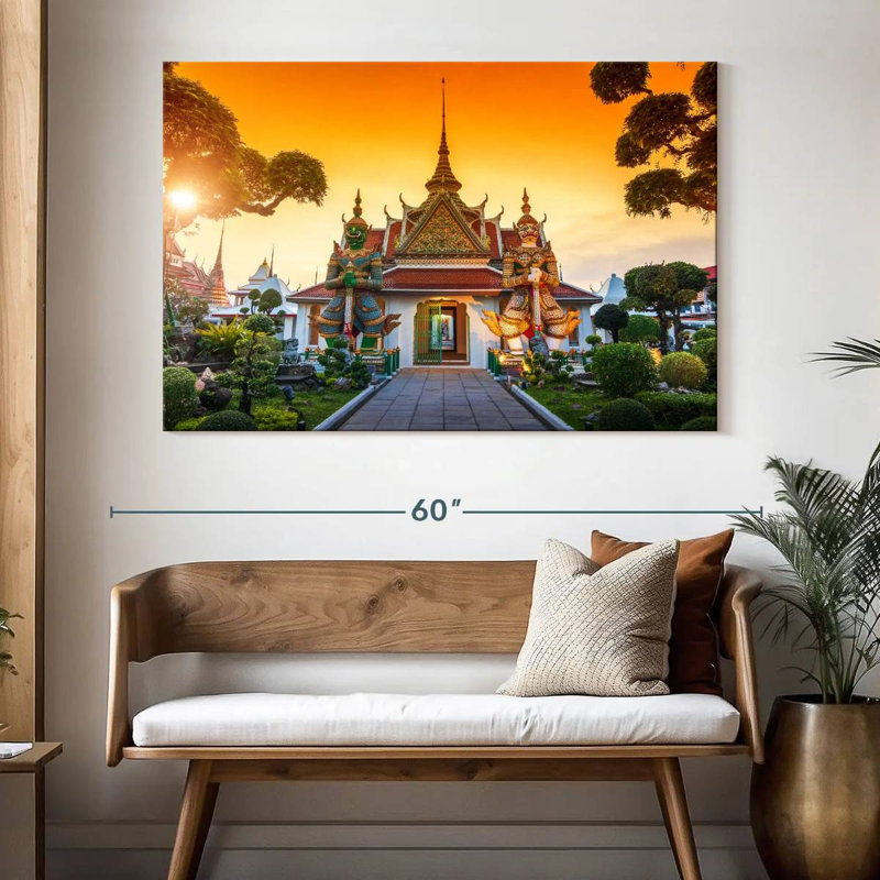 Adella Wat Arun Gate, 34" H x 51" W