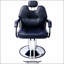 Fauteuil de coiffeur hydraulique robuste avec fonction d'inclinaison et siège plus large pour un confort maximal dans les salons de coiffure et les salons de coiffure