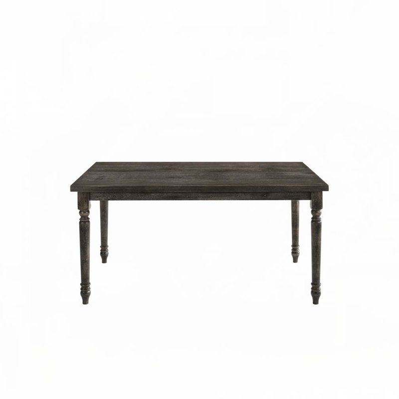 Gray Finish Dining Table