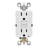 Leviton SmartlockPro 15 Amp 125 Volt Duplex Watthite GFCI Outlet 5-15R 1 Pack