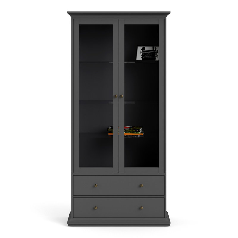 Arbordale Display Cabinet, Grey