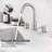 Widespread Bathroom Faucet 3 Hole, 2-handle  Bathroom Sink Faucet with Drain Assembly-100678771