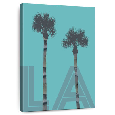Aime Palm Trees LA - bleu